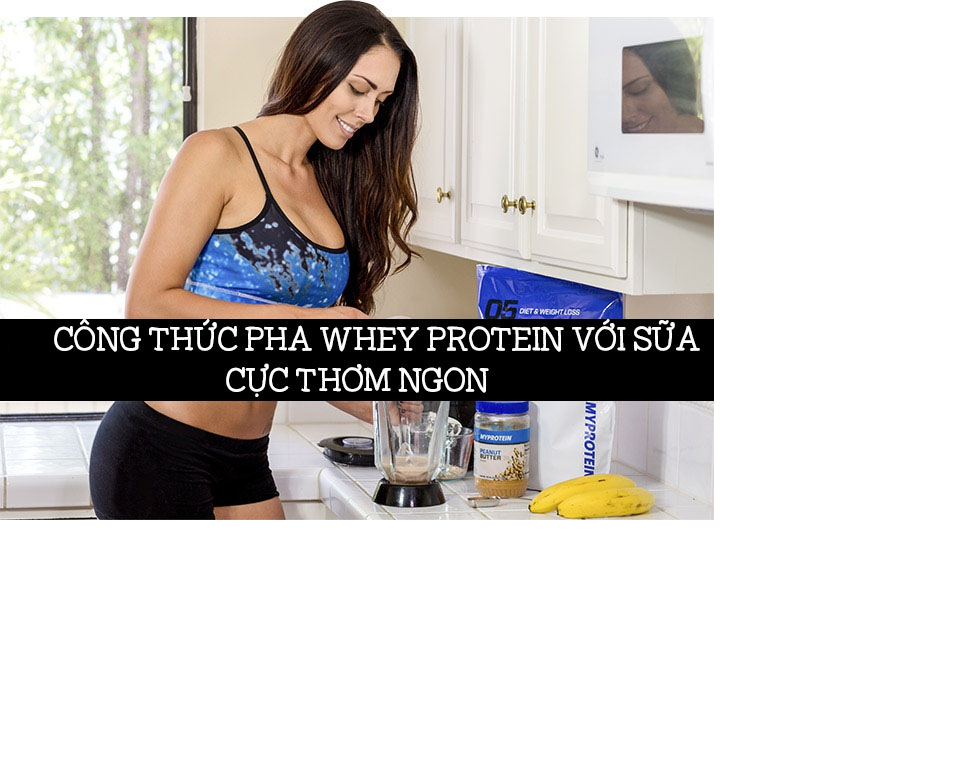 cách pha sinh tố protein ngon