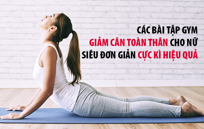 giảm cân cho nữ hiệu quả