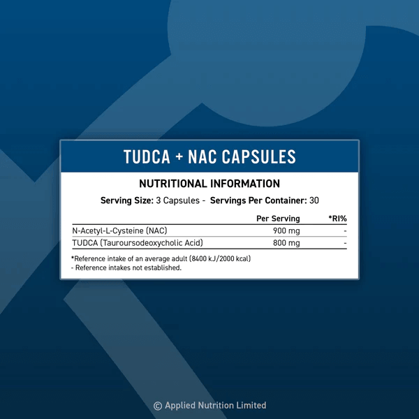 Applied Nutrition TUDCA + NAC 90 Viên - Ảnh 3