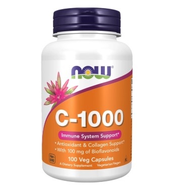 Now Vitamin C-1000 mg with 100 mg of Bioflavonoids