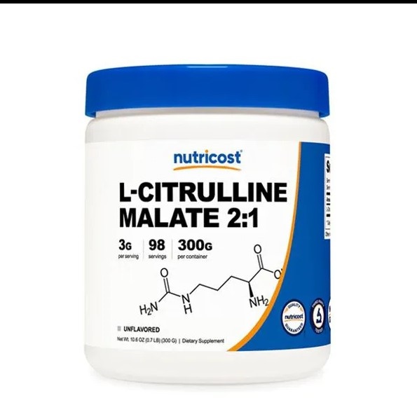 Nutricost L Citrulline Malate 2:1 Powder