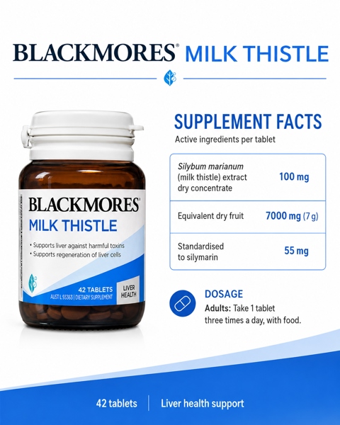 Blackmores Milk Thistle - Ảnh 2
