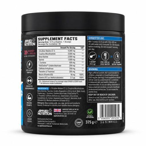 Alternative view of Applied Nutrition - ABE Pre Workout, 30 ser