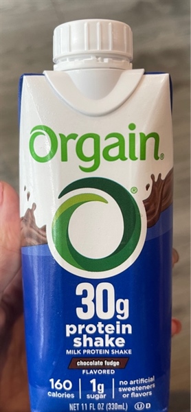 Orgain Protein Shake