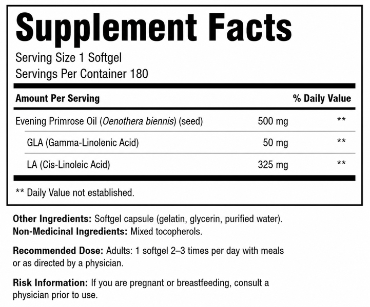 Webber evening primrose oil GLA 50 - Ảnh 2