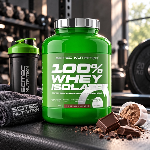 Scitech whey 100% isolate 2000g - Ảnh 2