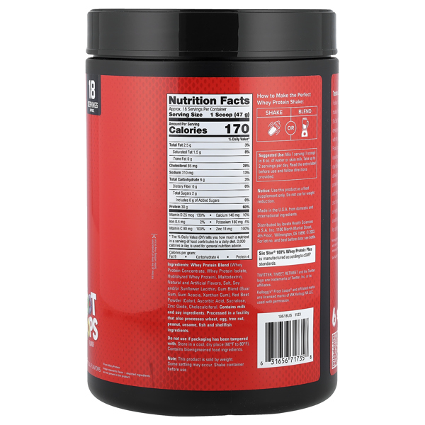 Whey Sixtar Protein 1.8lbs - Ảnh 3