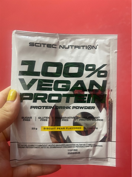 Sample vegan 100% scitec
