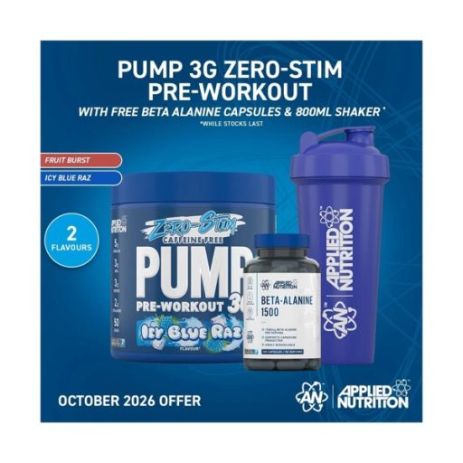 ZERO STIM PUMP 3G PRE WORKOUT 370G