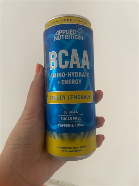 Lon nước BCAA caffein