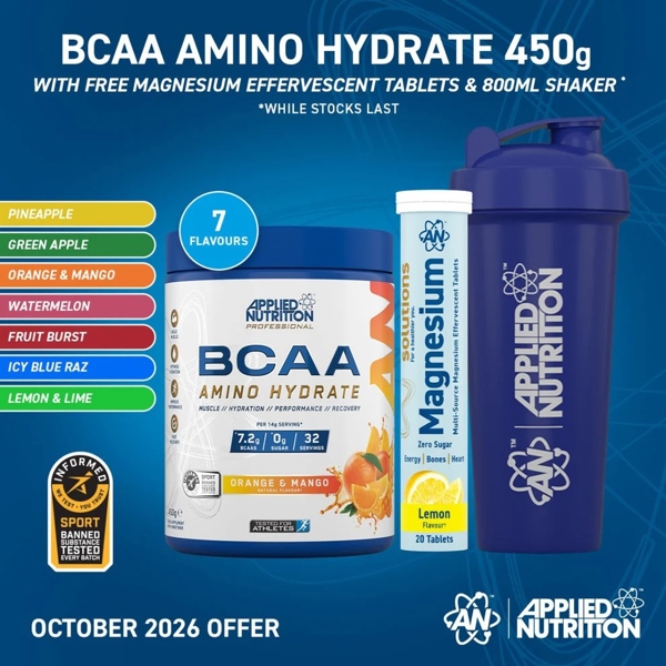 BCAA amino hydrate applied 450g - 100 Serving - Ảnh 4
