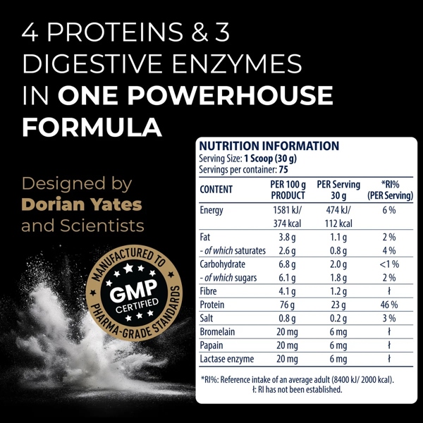 DY tempro complex whey 2,27kg - Ảnh 2