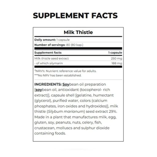 Alternative view of Milk thistle scitech